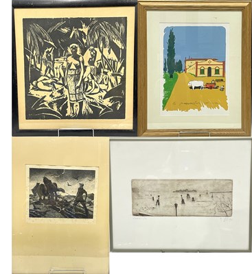 Lot 856 - A collection of prints including Clare...