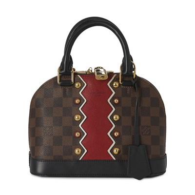 Lot 437 - Louis Vuitton, a limited edition Damier Karakoram Alma BB handbag.