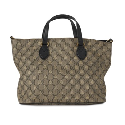 Lot 366 - Gucci, a GG Supreme Bee tote.