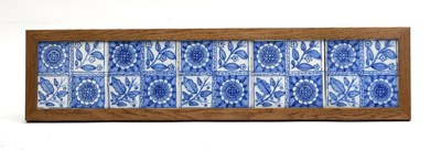 Lot 103 - Five Morris & Co Longden tiles the design...