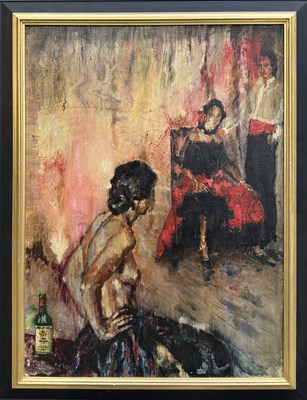 Lot 787 - Bettina Caro (Moroccan, b.1955), dancers, oil...