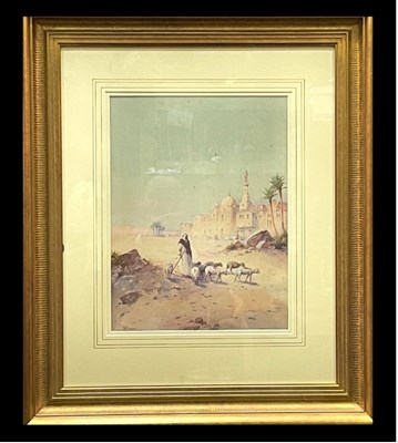 Lot 789 - Wilfred Knox (British, 1884-1966), a shepherd...