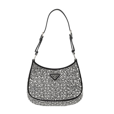Lot 487 - Prada, a crystal Cleo handbag.