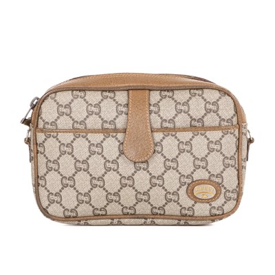 Lot 350 - Gucci, a vintage GG Plus supreme handbag,...