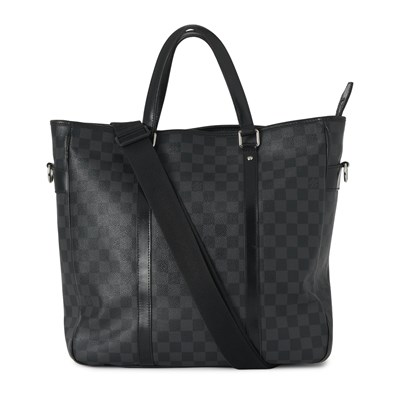 Lot 445 - Louis Vuitton, a damier graphite Anton tote bag.