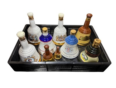 Lot 54 - A collection of commemorative Bell's Whisky...