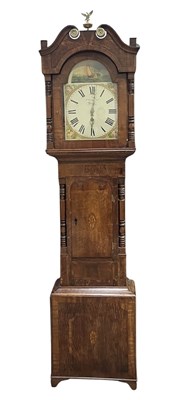 Lot 951 - A William Northwood of Ranton, long case clock,...