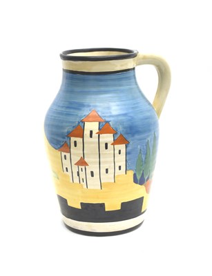 Lot 98 - 'Applique Blue Lucerne' a Clarice Cliff...