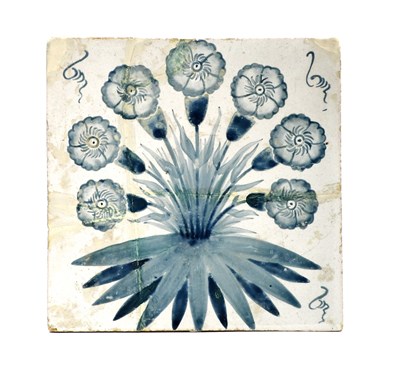 Lot 98 - A Morris Marshall Faulkner & Co Primrose tile...
