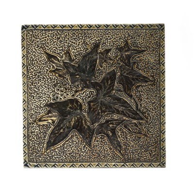 Lot 26 - A Martin Brothers stoneware tile, dated 1895,...