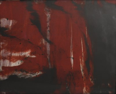 Lot 336 - Hughie O'Donoghue (born 1953) Clay Feet, from...