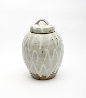 Lot 391 - Takeshi Yasuda (born 1943) Covered vase...