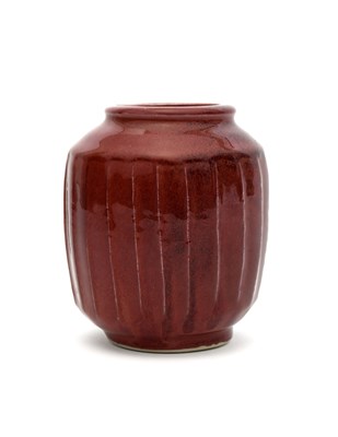 Lot 357 - David Leach OBE (1911-2005) Cut-sided vase...