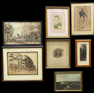 Lot 802 - A collection of 19th century prints including...