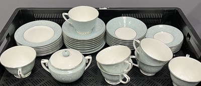 Lot 56 - A Royal Worcester 'Serenade' pattern part tea...