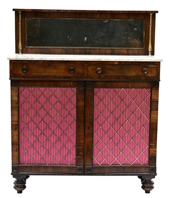 Lot 322 - A Regency rosewood chiffonier, circa 1820,...