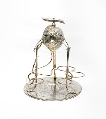 Lot 484 - A Hukin and Heath electroplated lemon squeezer,...