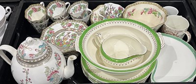 Lot 94 - A collection of assorted English porcelain,...