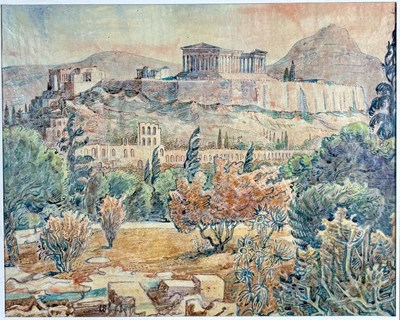 Lot 576 - Laurence Scarfe (British, 1914-1993), a view...