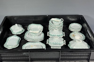 Lot 113 - A toy or child's set of Staffordshire...