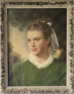 Lot 376 - British School, mid 20th Century, portrait of...