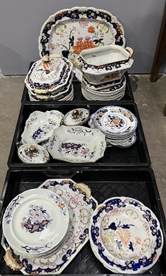 Lot 97 - A selection of 19th century Imari dinnerwares...