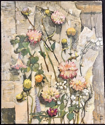 Lot 578 - Laurence Scarfe (British, 1914-1993), floral...