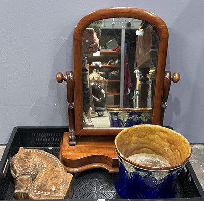 Lot 49 - An Art Nouveau Royal Doulton jardinierre,...