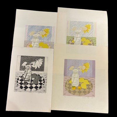 Lot 615 - Eleanor Scarfe (British, 1911-1992), sunflower...