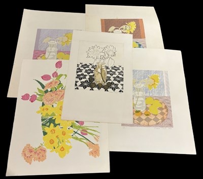 Lot 613 - Eleanor Scarfe (British, 1911-1992), sunflower...