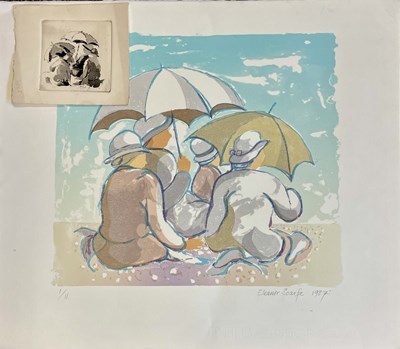 Lot 623 - Eleanor Scarfe (British, 1911-1992), figures...
