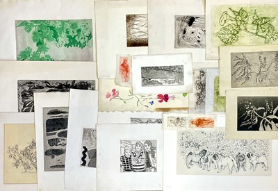 Lot 624 - Eleanor Scarfe (British, 1911-1992), two...