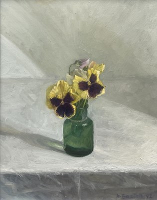 Lot 372 - Arthur Easton (British, 1939), still life of...