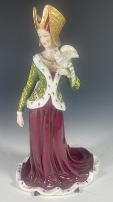 Lot 256 - A Dressel & Kister Passau porcelain figurine...