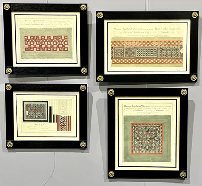 Lot 744 - A collection of framed colour plates from...