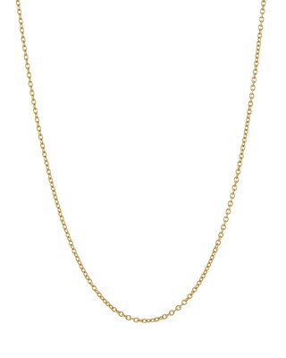 Lot 141 - Elsa Peretti for Tiffany & Co., an 18ct gold chain necklace