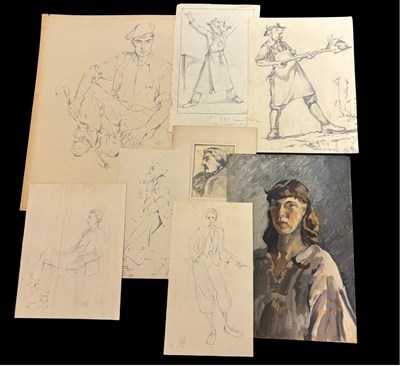 Lot 586 - Laurence Scarfe (British, 1914-1993), a...