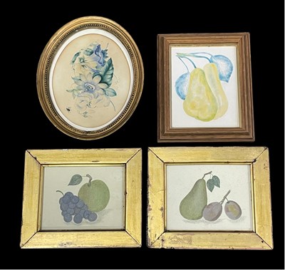 Lot 742 - British School, four 19th century botanical...