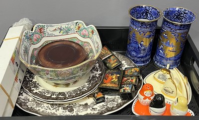 Lot 99 - A pair of James Kent Ye Olde Foley Ware...