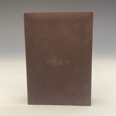 Lot 65 - H. Stern, a pair of 18ct gold diamond Nature chandelier folite drop earrings