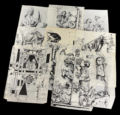 Lot 600 - Laurence Scarfe (British, 1914-1993), a series...