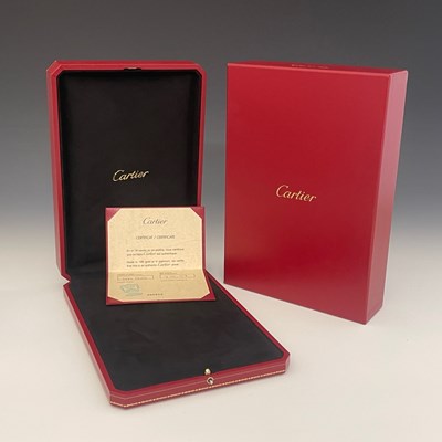 Lot 58 - Cartier, an 18ct gold diamond Mon Amour Heart necklace