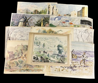 Lot 597 - The Laurence Scarfe (British, 1914-1993), a...