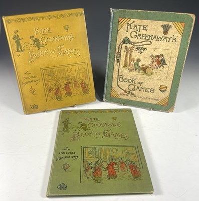 Lot 518 - Two 'Kate Greenaway's Book of Games' London:...