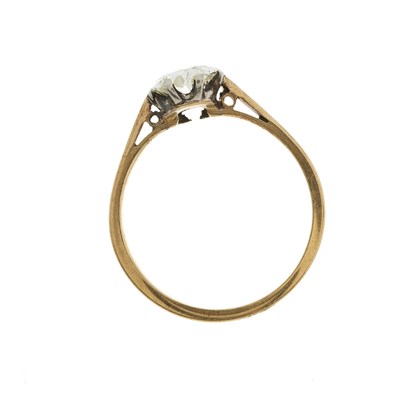 Lot 14 - An early 20th century gold, heart-shape...
