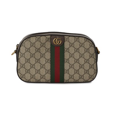 Lot 357 - Gucci, a Supreme Ophidia camera bag.