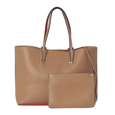 Lot 332 - Christian Louboutin, a large Cabata leather tote w/ pouch.