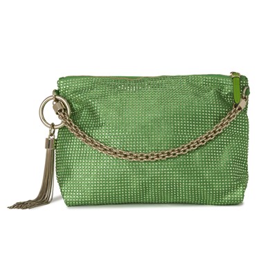 Lot 413 - Jimmy Choo, a crystal satin handbag.