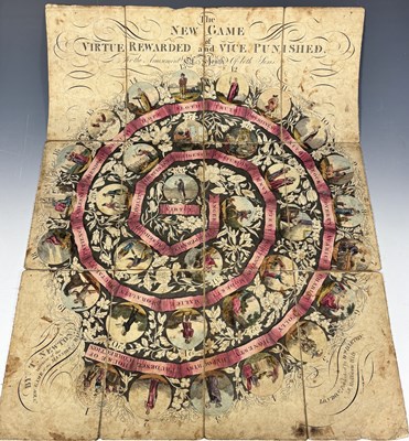 Lot 477 - 'Newtons New Game of Virtue Rewarded and Vice...