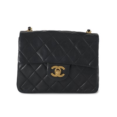 Lot 275 - Chanel, a vintage Mini Square Classic Flap handbag.